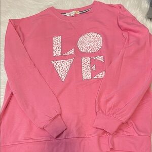 C&C California Pink Graphic Sweatshirt
